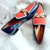 Tory Burch Jessa Floral Leather Loafers