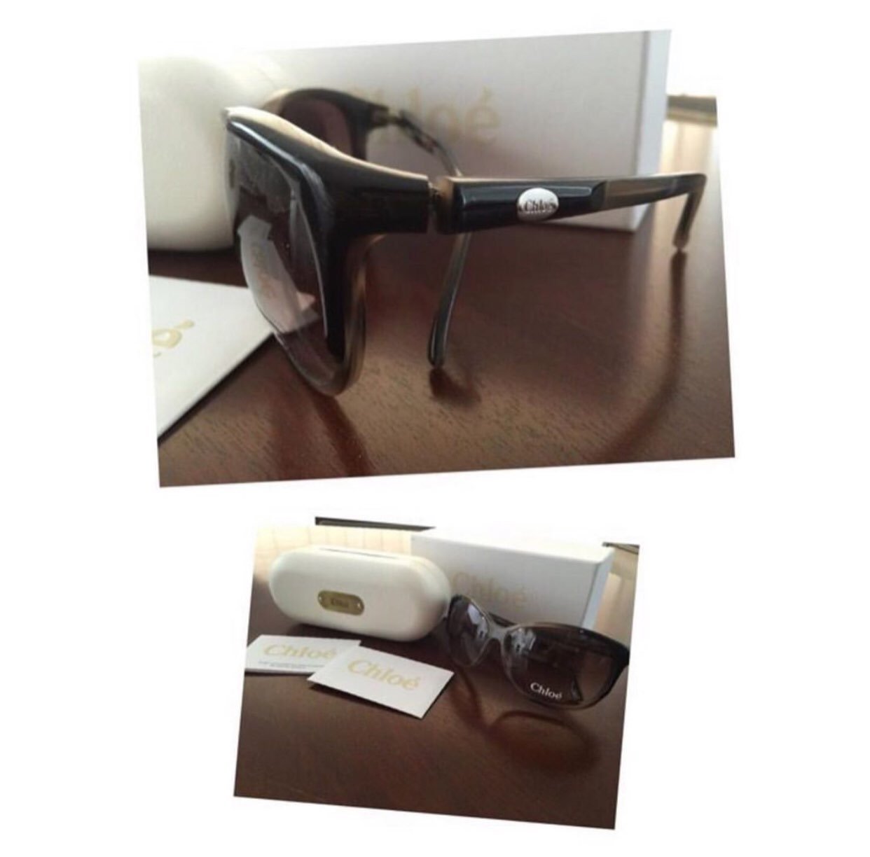 AUTHENTIC NEVER USED CHLOE SUNGLASSES WI