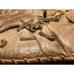 Vintage Rawlings Pro-DC Heart of the Hide Left-Handed First Base Glove Mitt USA