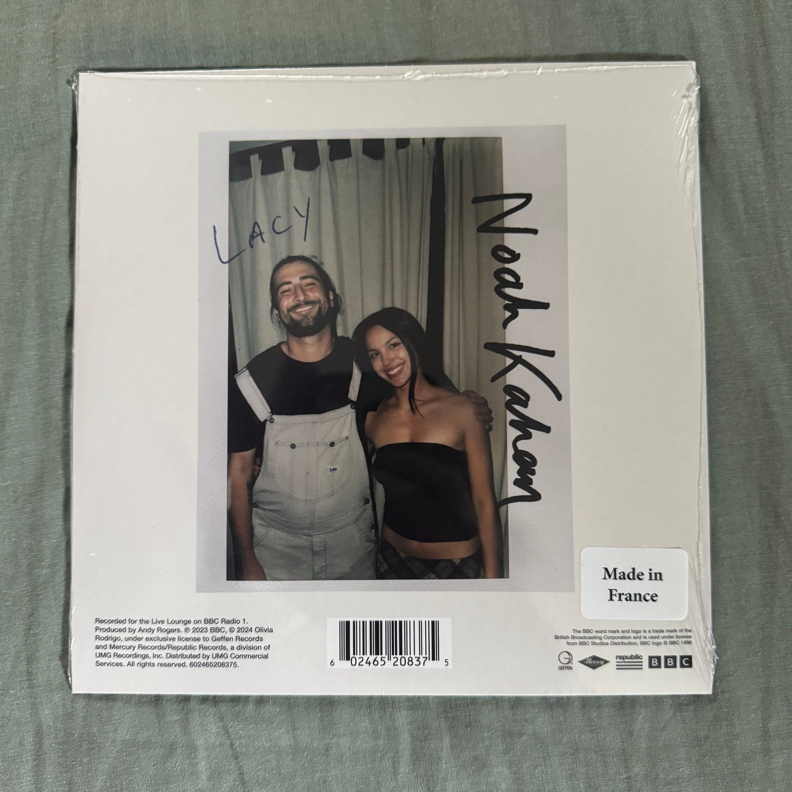 OLIVIA RODRIGO “STICK SEASON”/NOAH KAHAN “LACY” - FROM THE