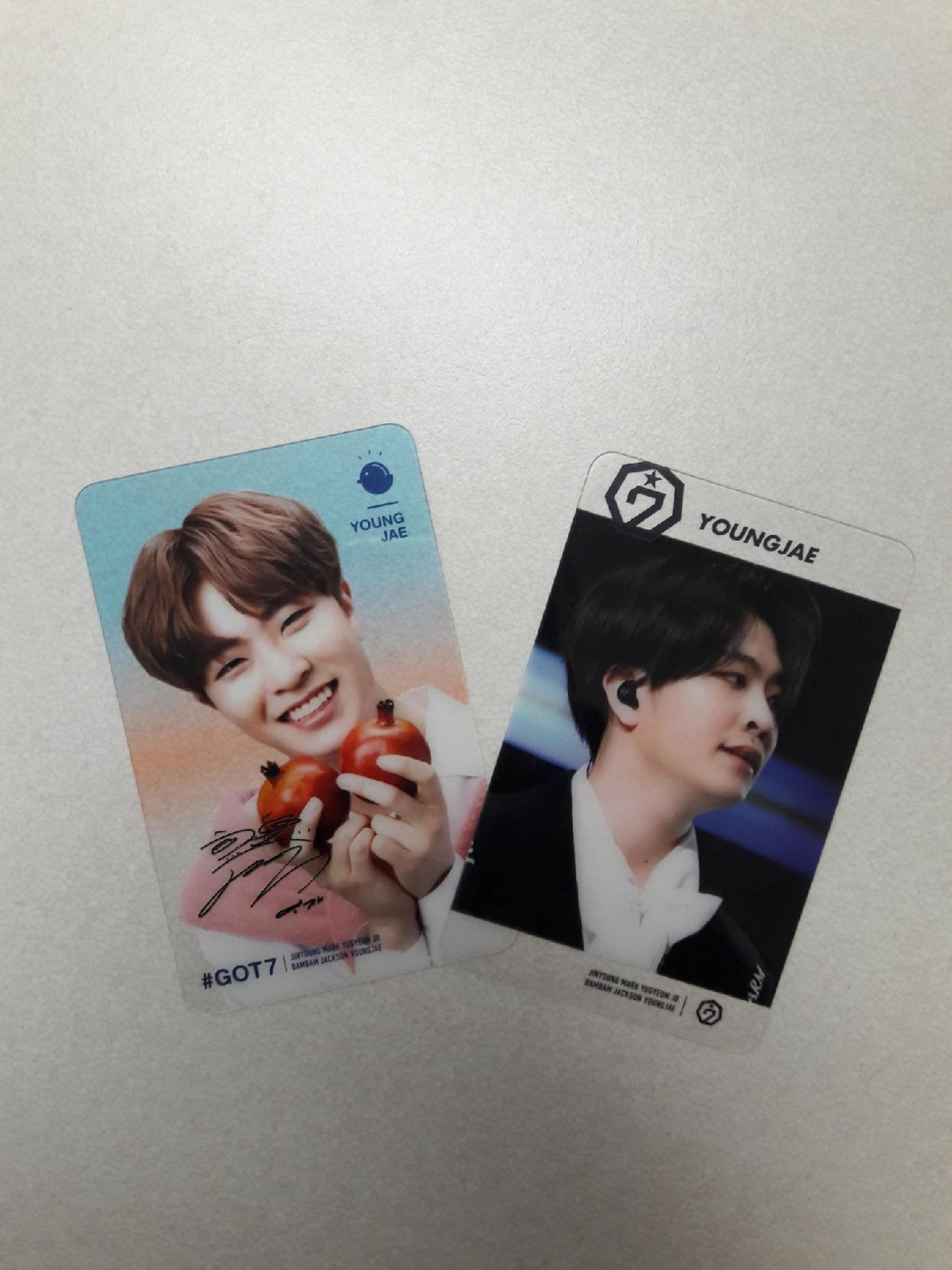 Got7 Kpop YoungJae Transparent Photo Car