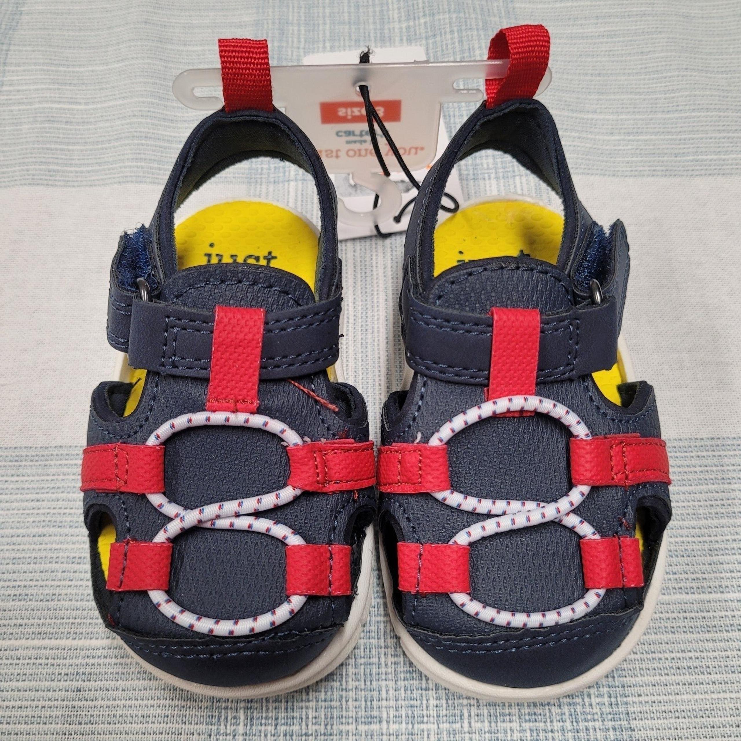 NWT Baby Sandals - Navy/Red Size 3 - Carter's Just One You