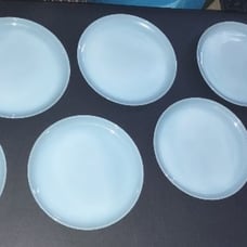 9 inch Vintage Fire King Delphite Blue Dishes