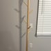 Wooden Stand Hanger with 4 Sections & 8 Hooks