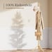 Wooden Stand Hanger with 4 Sections & 8 Hooks