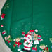 Newly completed Bucilla Christmas Tree Skirt 36 Felt & Sequins Handmade