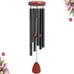 Large Aluminium Wind Chimes Outside, Soothing Melodic Wind Chime, Suitable
