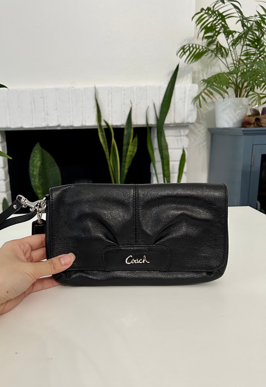 Coach Black Clutch/Wristlet Bag