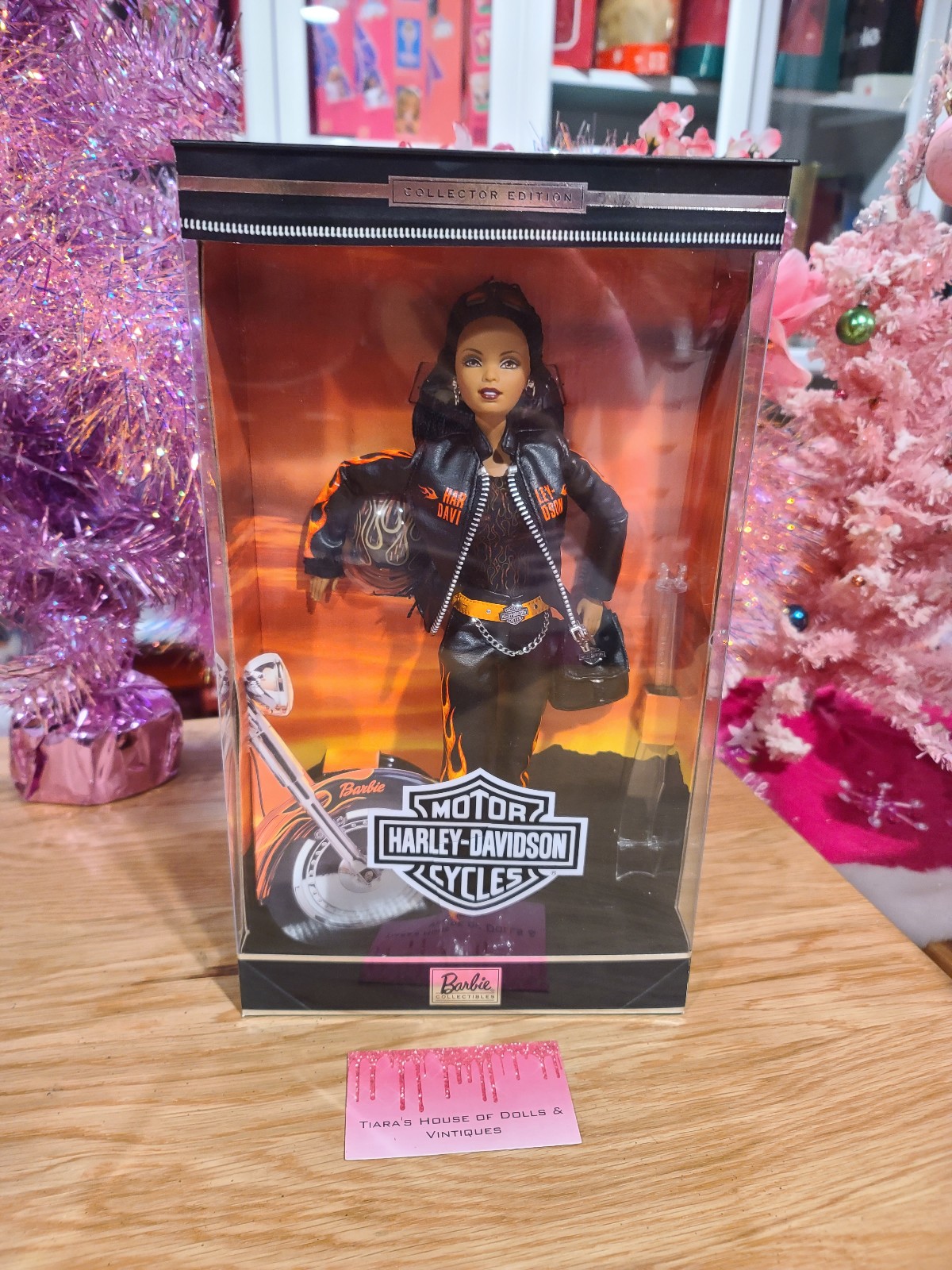 NEW! 2000 COLLECTION EDITION HARLEY DAVIDSON AFRICAN AMERICAN BARBIE!