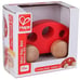 Mini Van Wooden Toddler Toy Vehicle in Red, L: 4.9, W: 2.5, H: 2.8 inch