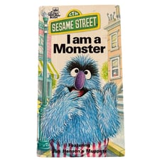 I Am a Monster (A Golden/Sesame Street Sturdy Book) by H. Monster