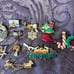 Vintage Christmas Brooch Lot