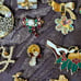 Vintage Christmas Brooch Lot