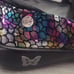 Alegria Rainbow Minnow Multi Colored Slip On Medical Clog Shoes Womens Size 36