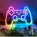 RGB Gamer Neon Sign Decor