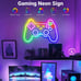RGB Gamer Neon Sign Decor