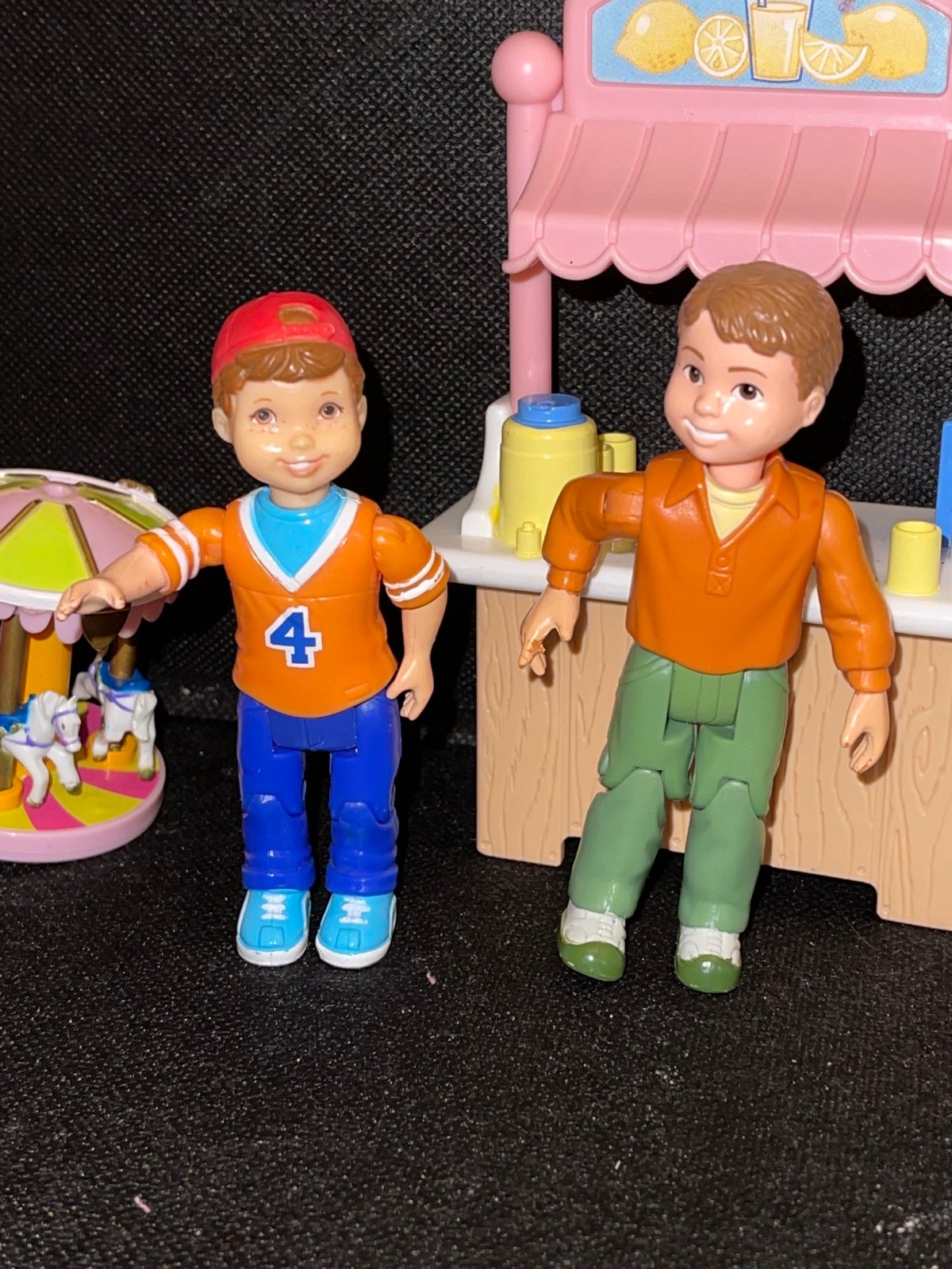 Fisher price loving family brothers baseball hat set FP-inc