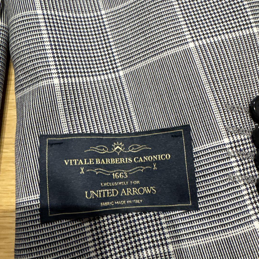 VITALE BARBERIS CANONICO〉ツイル シングル 3ボタンスーツ