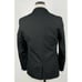 asos Mens 36R Sport Coat Black Poly Blend One Button Lined Vented