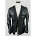 asos Mens 36R Sport Coat Black Poly Blend One Button Lined Vented