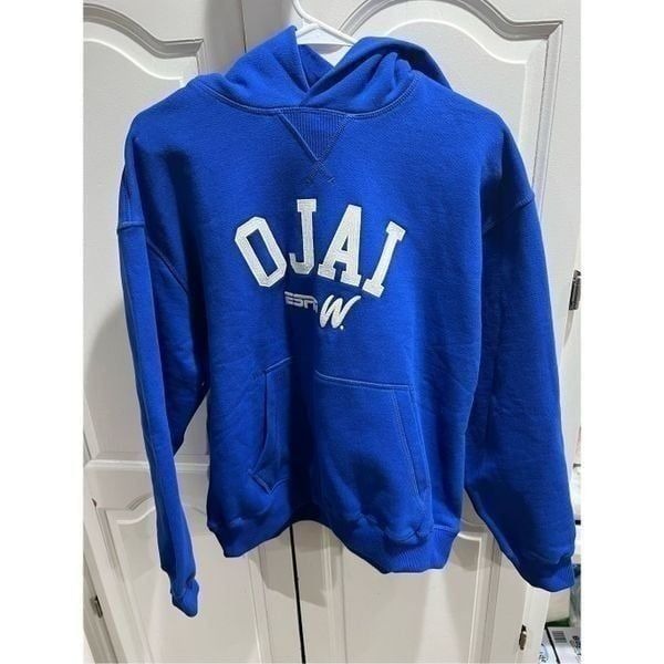 ESPNW OJAI New Balance Hoodie Blue SZ Small Soft ESPN