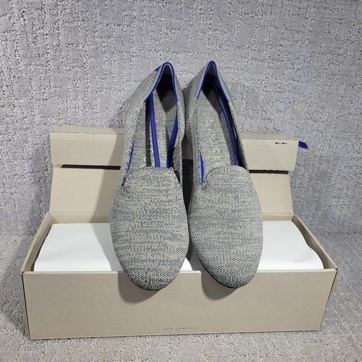 Rothy’s The Loafer Women's Size 11 Taupe Heather Round Toe Textile Flat Shoes (2