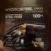 Ultra performance steel hose