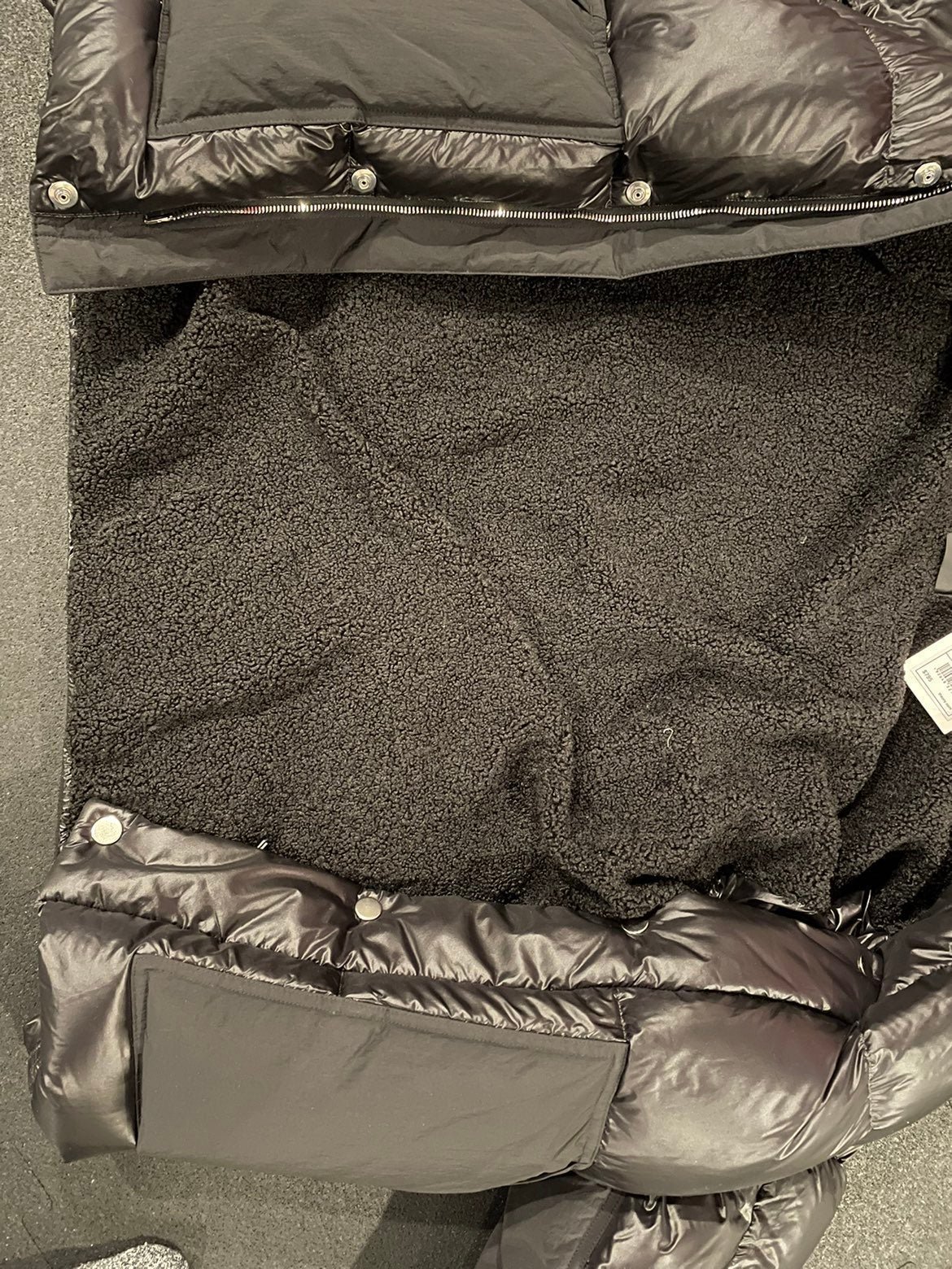 NEW Theory Short Combo Puffer shops Jacket
