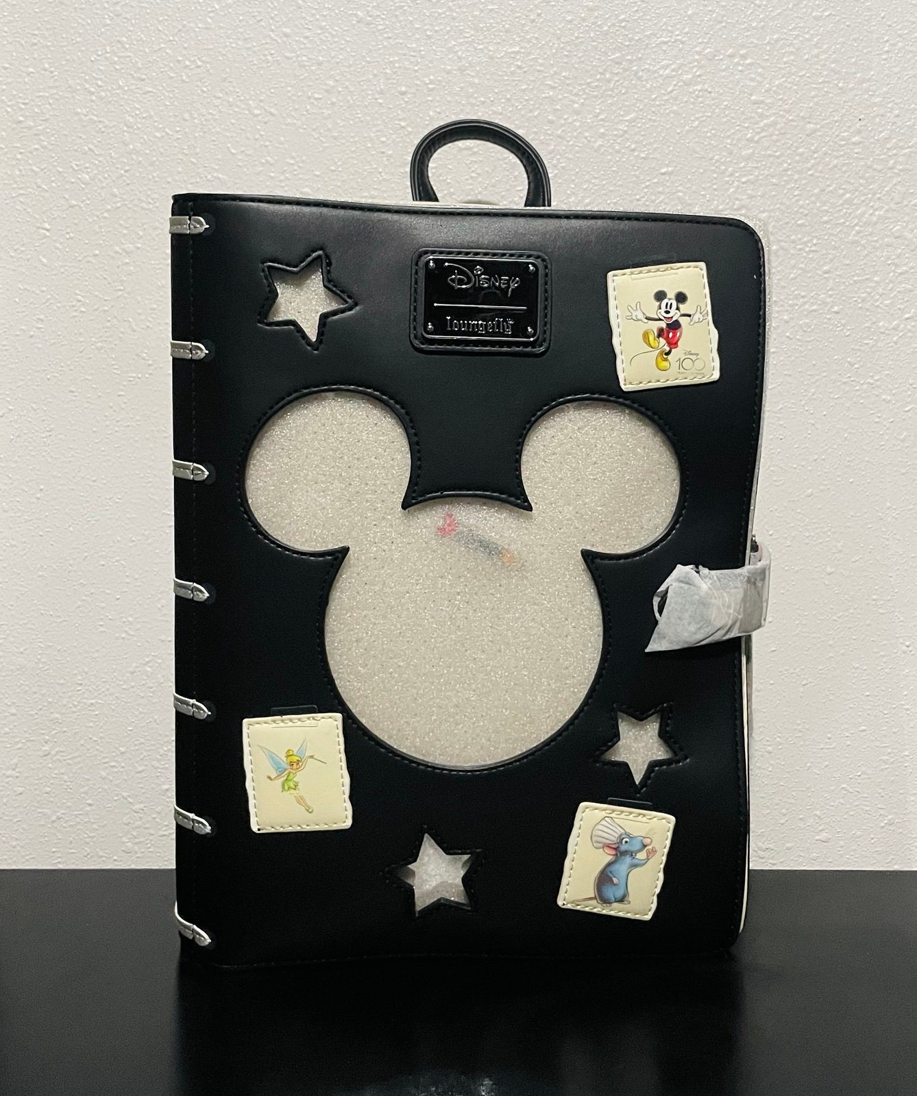 Loungefly Disney100 Mickey Mouse Sketchbook Pin Collector Mini Backpack