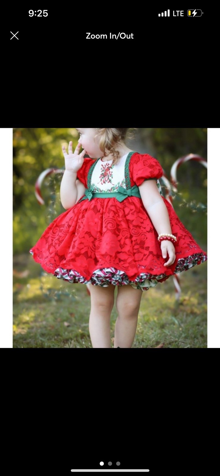 Mia miel Christmas dress