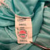 Vintage Glencraft Aqua Blue Lace Peplum Chemise Camisole Tank Lingerie Top