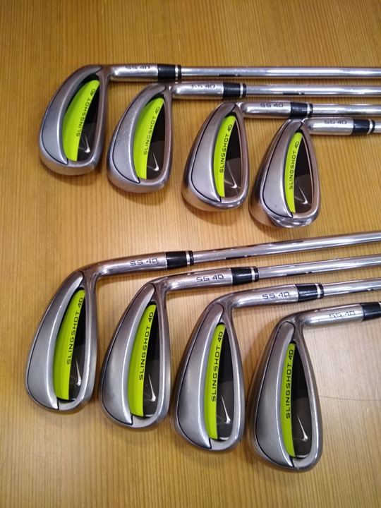Nike Slingshot 4D SS4D Iron Set 4-9+PW+GW Regular R-Flex Steel Mens RH - VGUC Nike Slingshot 4D SS4D Iron Set 4-9+PW+GW Regular R-Flex Steel Mens RH - VGUC