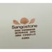 Sango COQUILLE 3664 Sangostone Peach Seashell Clam Oven Safe Salad Plates Set 4