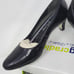 Walking Cradles Patent Leather Snakeskin Heels
