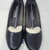 Walking Cradles Patent Leather Snakeskin Heels