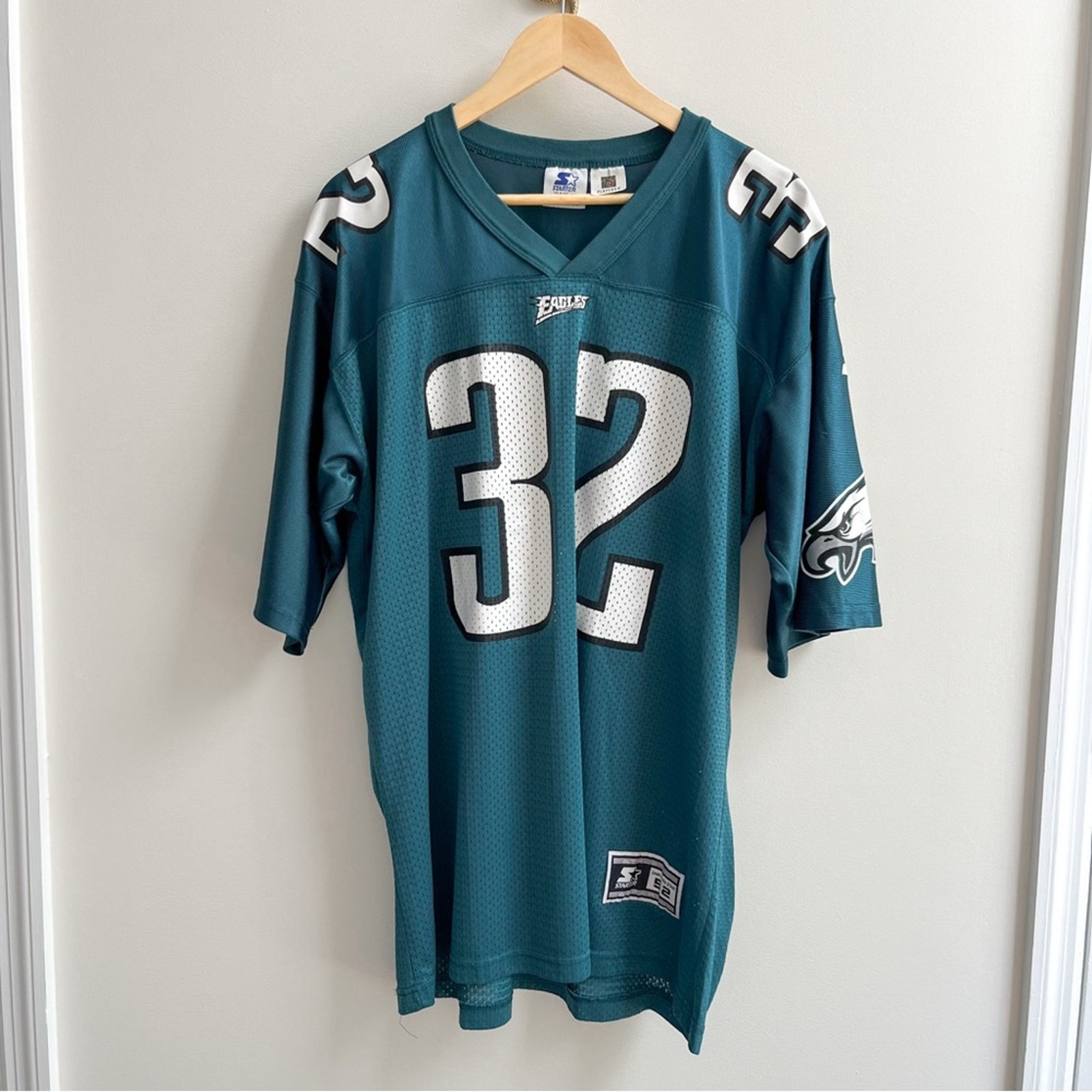 [starter] nfl philadelphia eagles vintage 1990s ricky watters jersey #32 XL