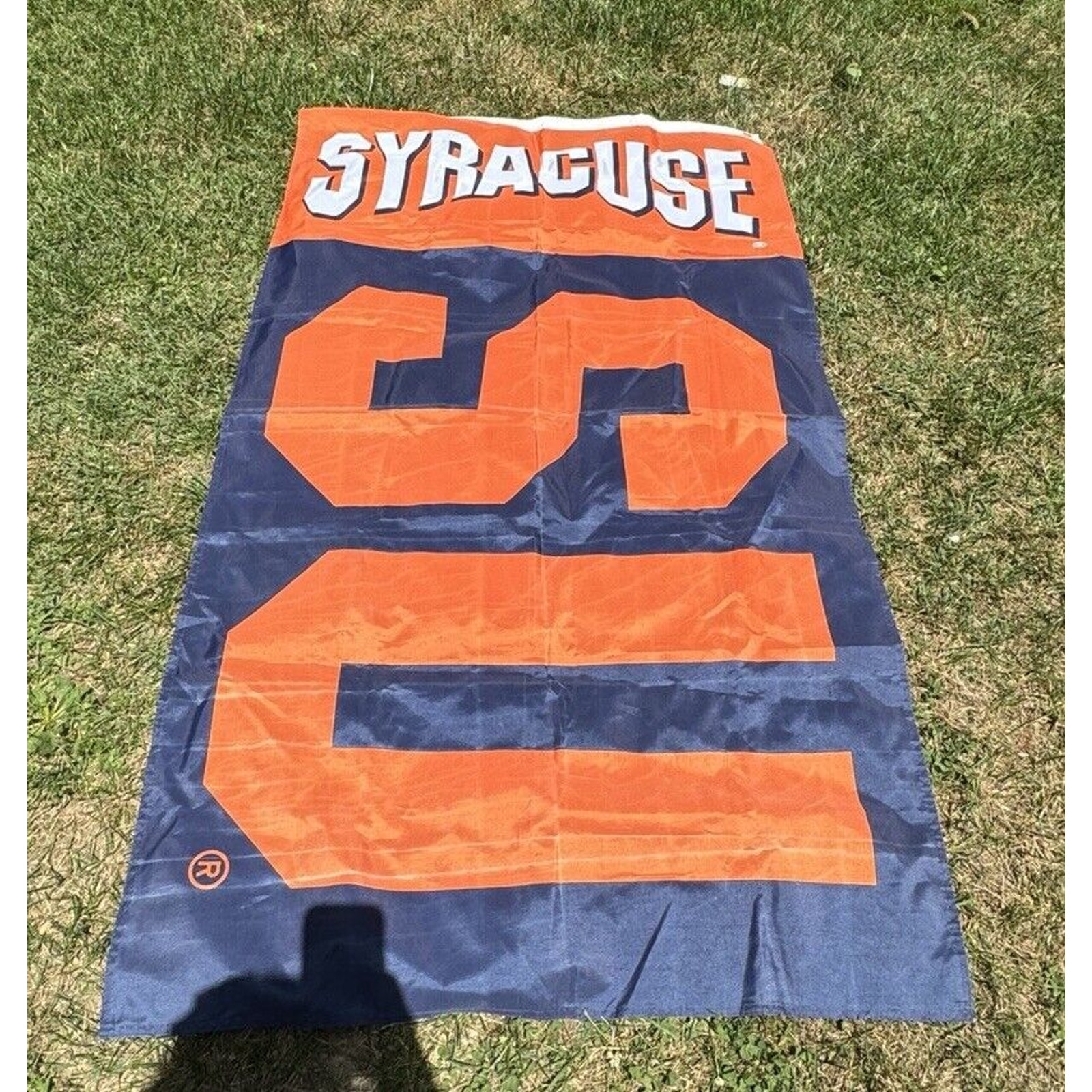 Syracuse Orange Premium High Quality Banner Flag 61” Long Mint Condition!