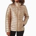 BNWT Kate Spade Glittering Rose Gold Packable Down Puffer Jacket