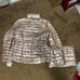 BNWT Kate Spade Glittering Rose Gold Packable Down Puffer Jacket