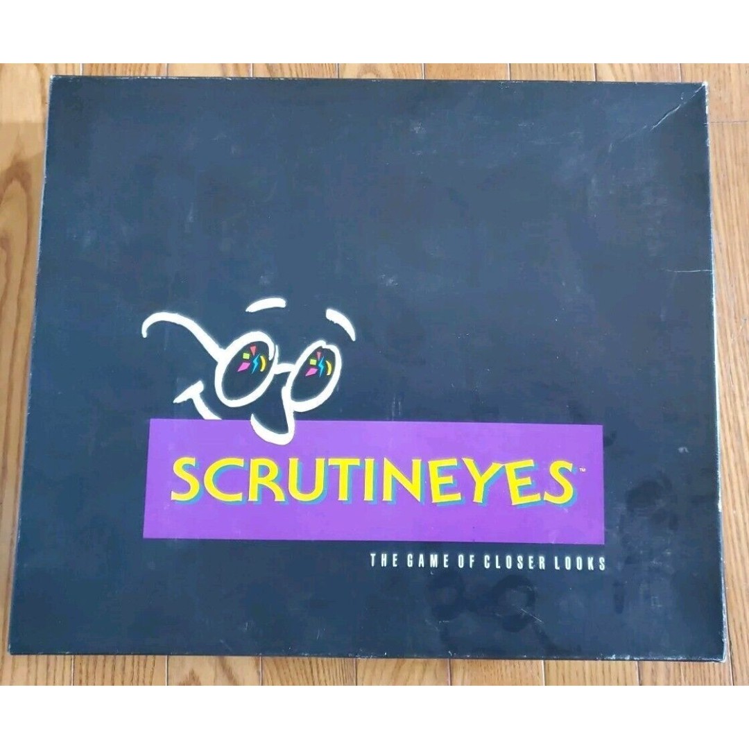 Scrutineyes Game of Closer Looks - Vintage 1992 Mattel - Complete & Nice Read