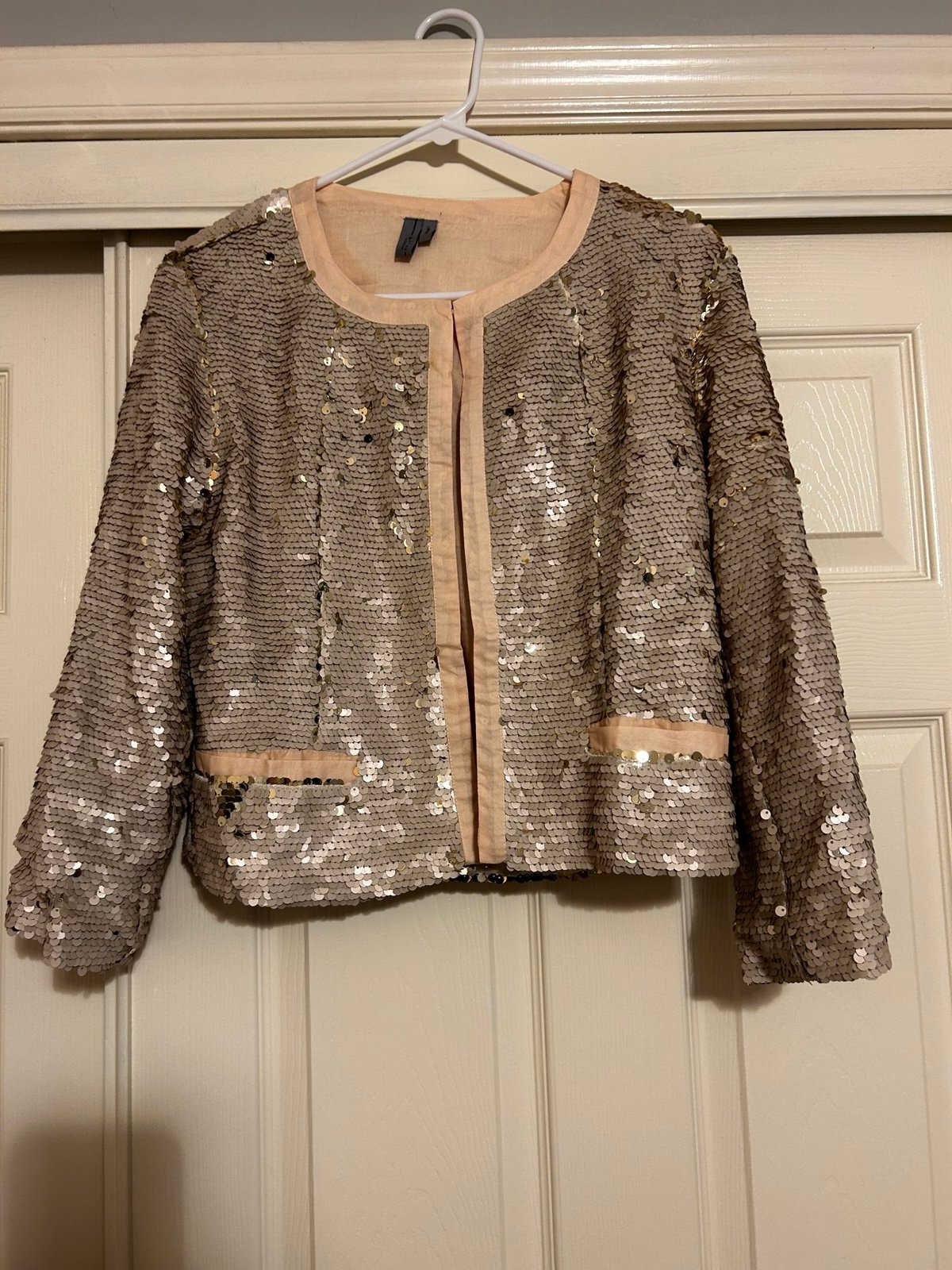 bl-nk London sequin blazer jacket