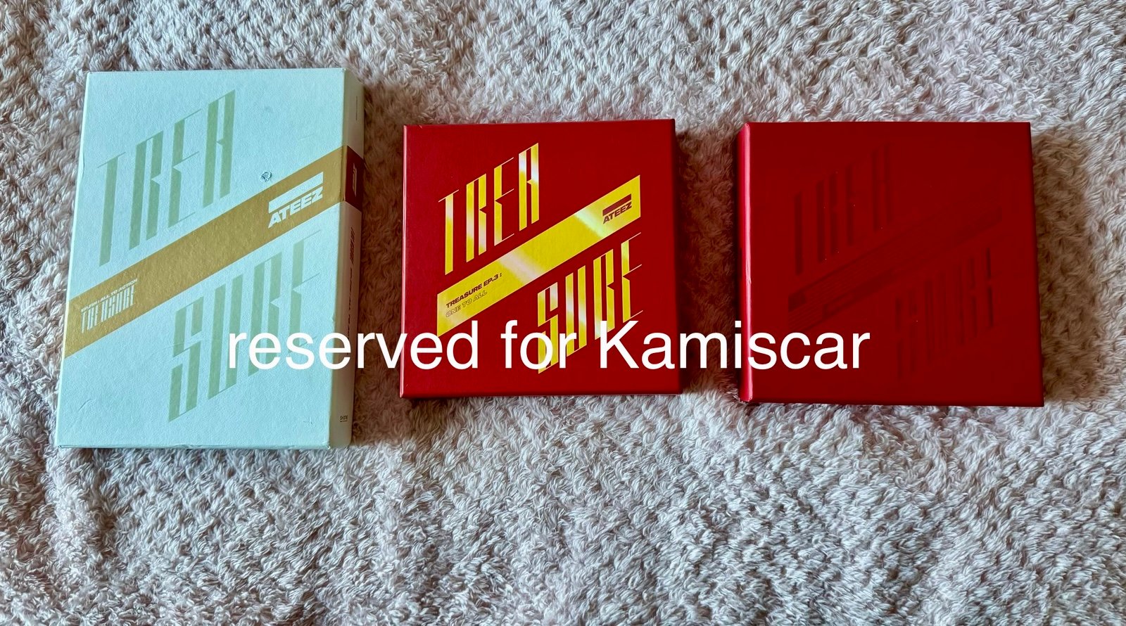 ATEEZ ALBUMS Treasure reserved for Kamiscar