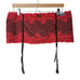 NWT Cacique Lane Bryant 18 20 Garter Belt Red Black Lace Bows Hook Eye Lingerie