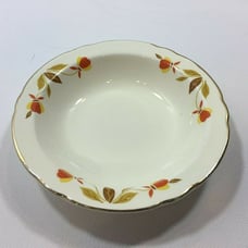 Autumnware Vintage Hall China Autumn Leaf Mary Dunbar Dessert Bowl Dish 5.5