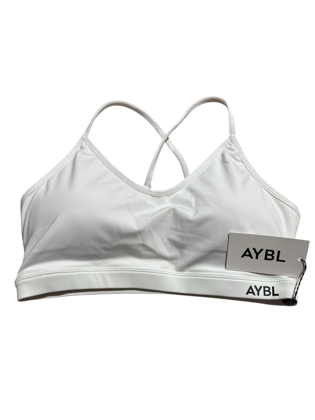 AYBL ESSENTIAL V NECK SPORTS BRA