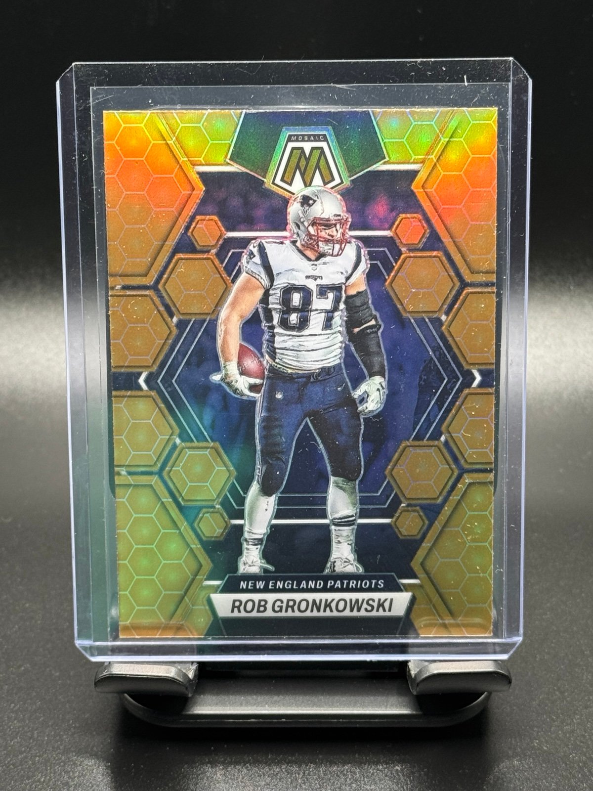 2023 Rob Gronkowski Mosaic Honeycomb Case Hit