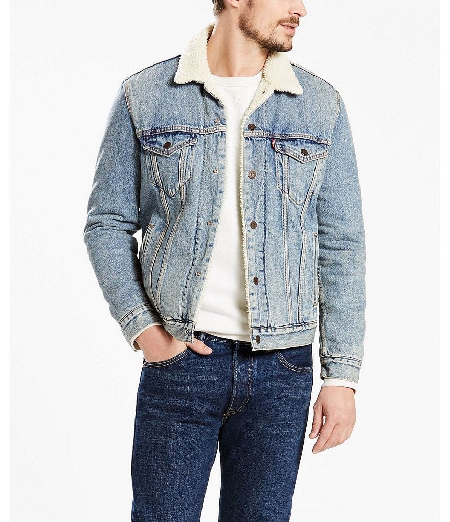 Levi's Type 3 Sherpa-Lined Denim Jacket
