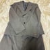 BURBERRY Gray Skirt Suit