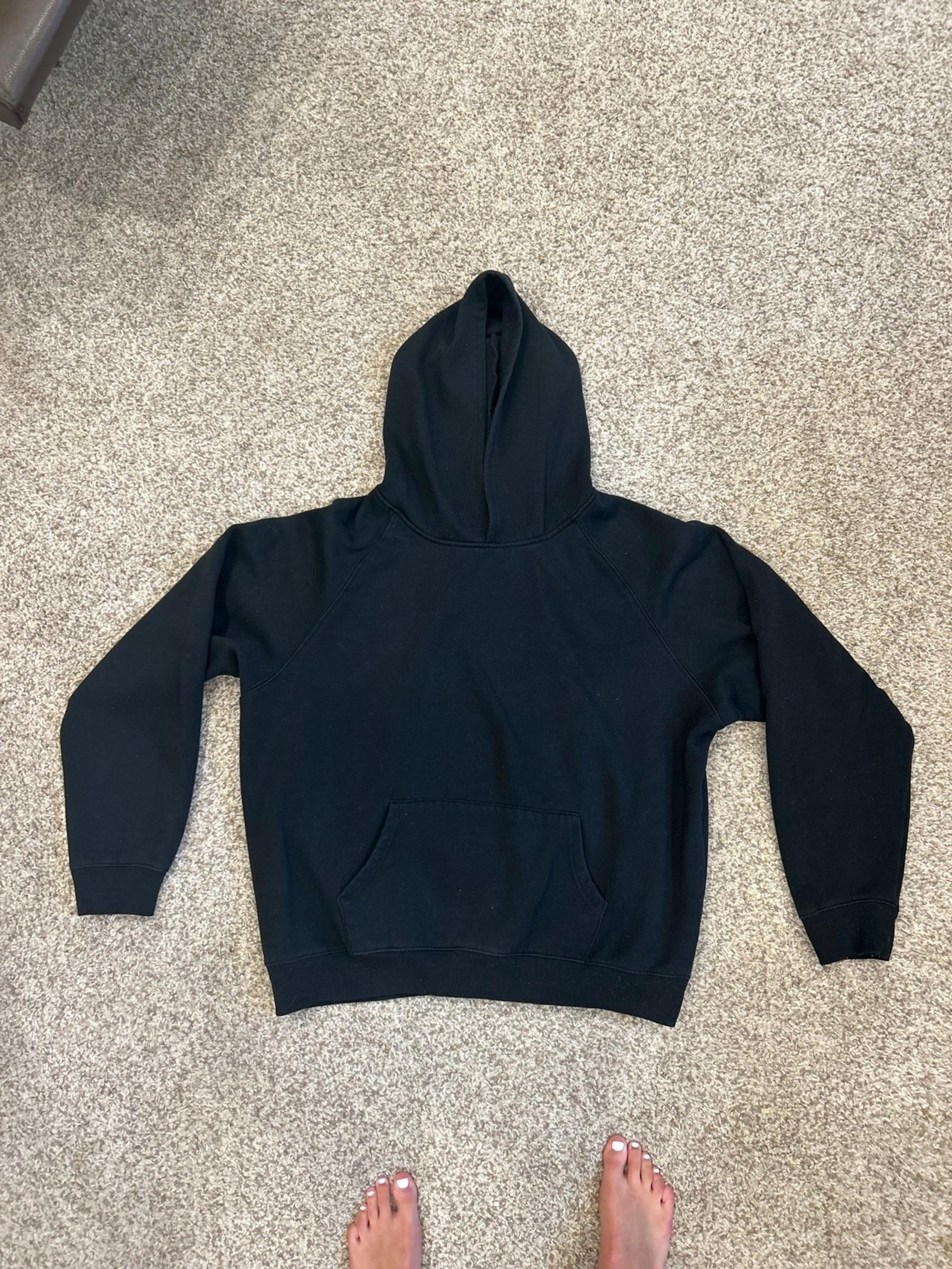 Black hoodie
