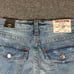 NWT True Religion Ricky Flap Shorts Mens 30 Raw hem 11 Inseam